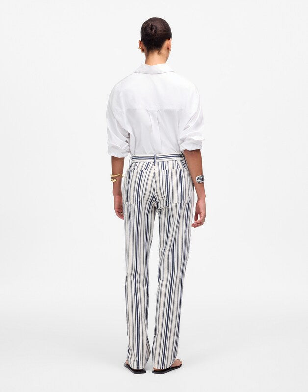 The Dean Easy Straight Pant BOARDWALK STRIPE VINTAGE