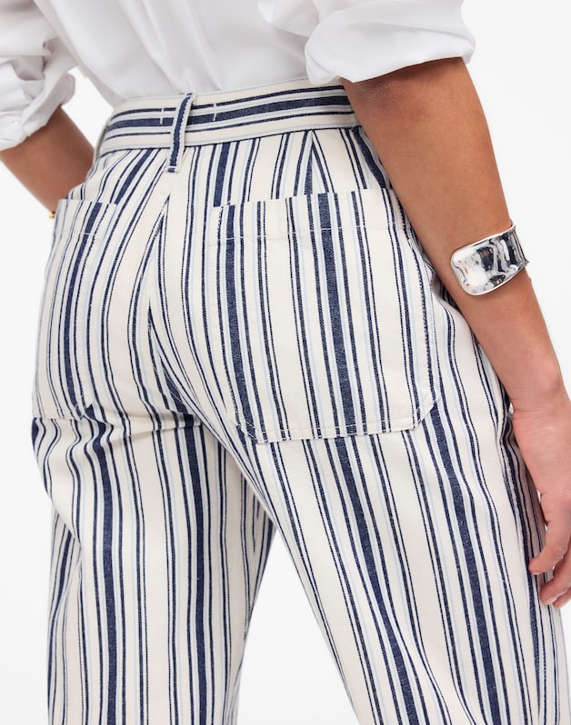 The Dean Easy Straight Pant BOARDWALK STRIPE VINTAGE