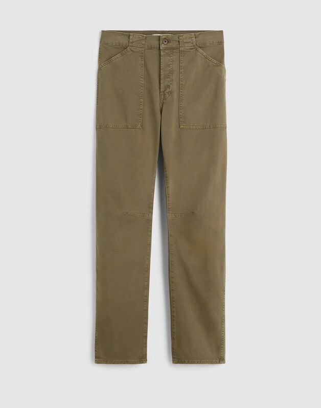 The Darted Barrel-Leg Utility Pant SAFARI KHAKI