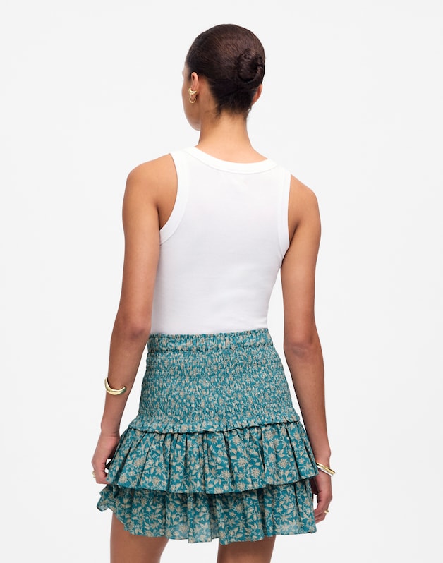 Tiered Mini Skirt ELOISE DITSY FLORAL