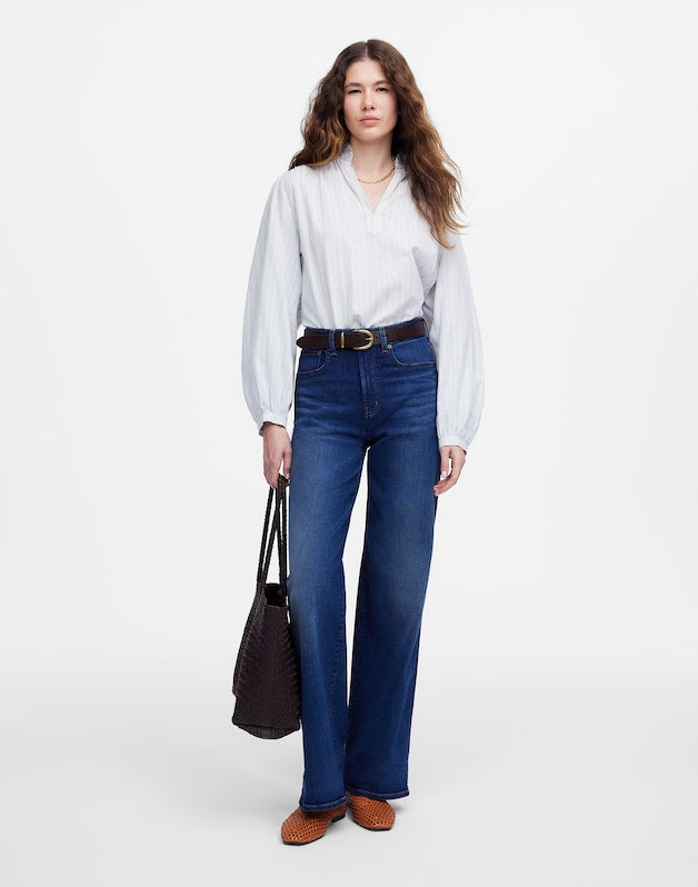 The Tall Perfect Vintage Wide-Leg Jean in Pipestone Wash PIPESTONE WASH