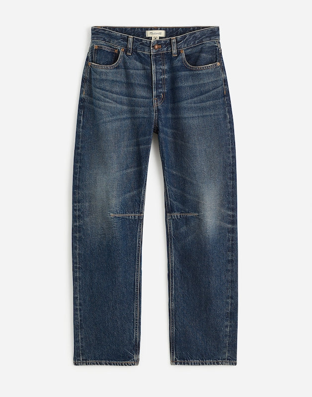 The Tall Darted Barrel-Leg Jean in Danver Wash DANVER WASH