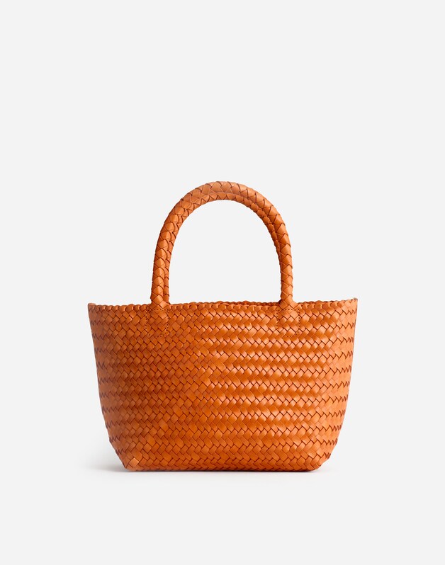 The Handwoven Mini Tote APRICOT