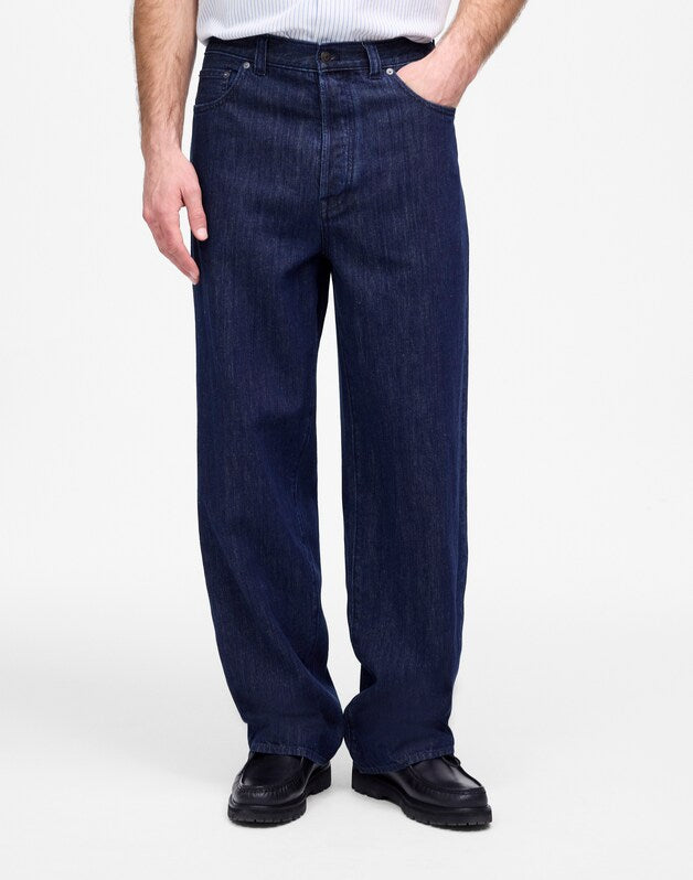 The Wide-Leg Jean in Summer Denim RINSE WASH