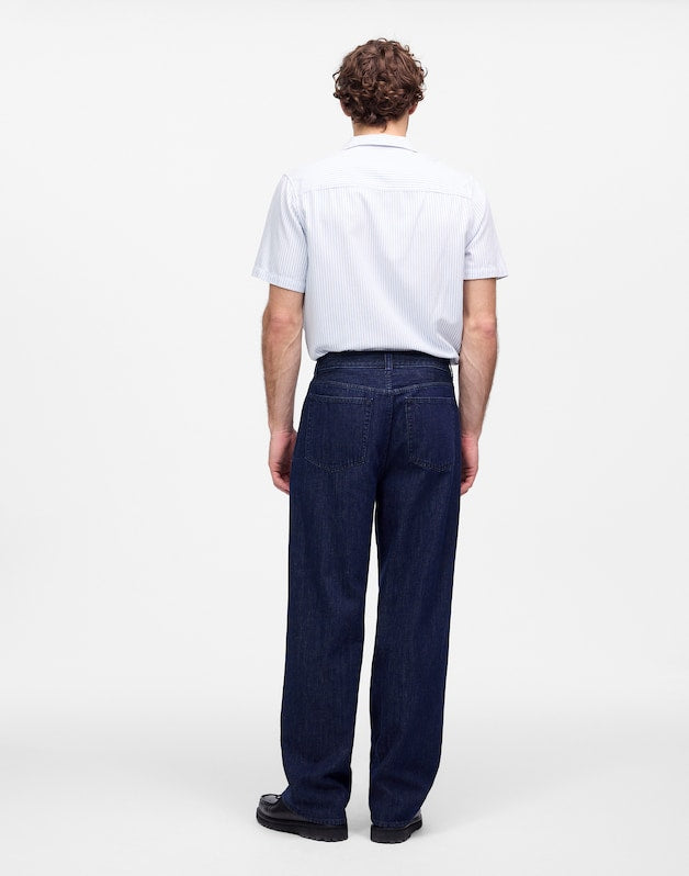 The Wide-Leg Jean in Summer Denim RINSE WASH