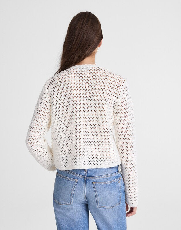 Crochet Cardigan Sweater LIGHTHOUSE