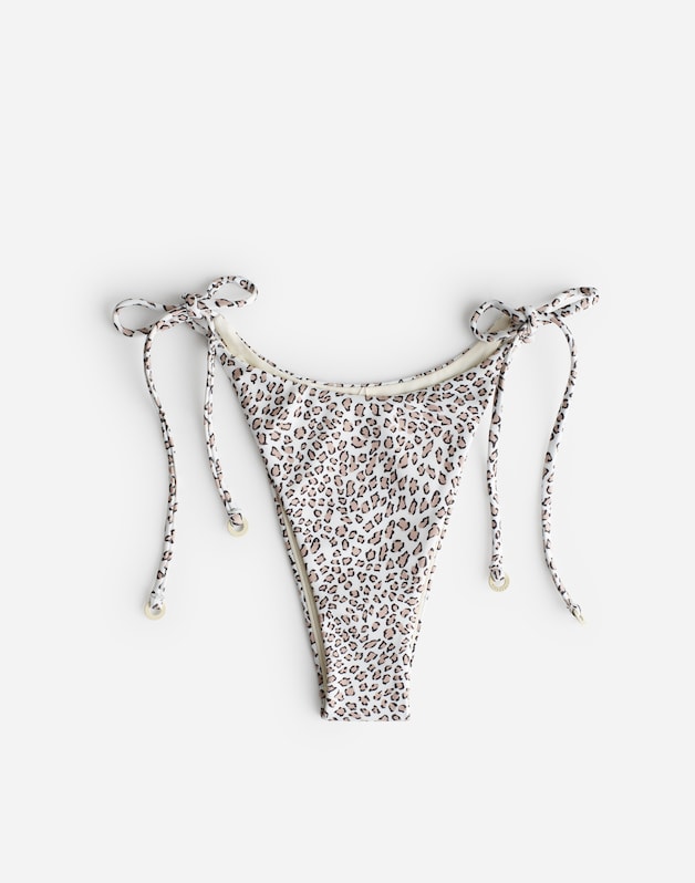 Zulu &amp; Zephyr Micro Leopard Retro Tie Curve Brief MICRO LEOPARD