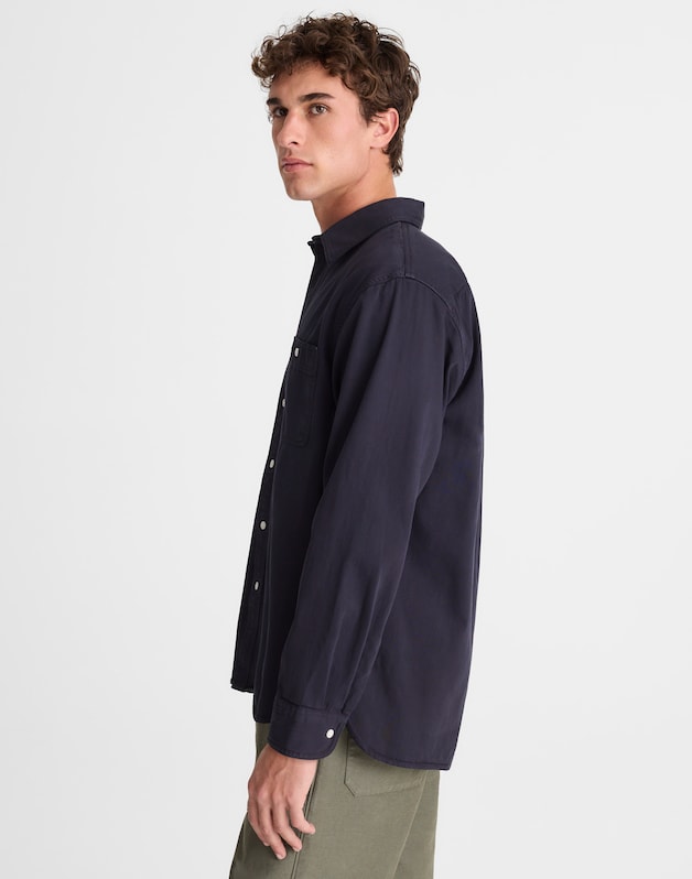 Work Shirt in Cotton DEEP INDIGO