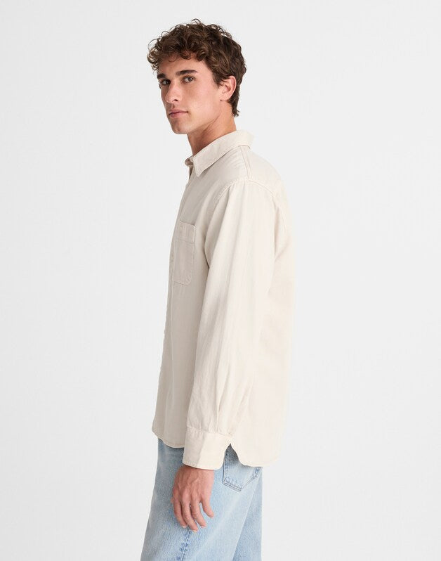 Work Shirt in Cotton FORM GREY