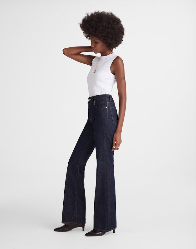 The Vintage Flare Jean in Rinse Wash RINSE WASH