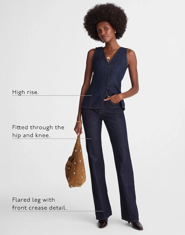 The Vintage Flare Jean in Rinse Wash RINSE WASH