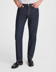 Relaxed Taper Jeans in Japanese Denim RINSE WASH