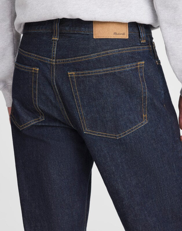Relaxed Taper Jeans in Japanese Denim RINSE WASH