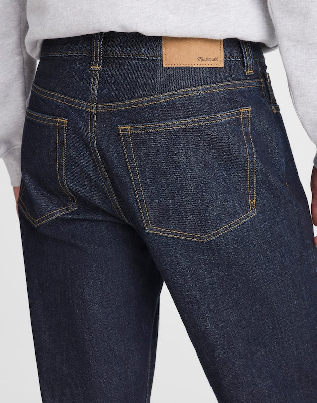 Relaxed Taper Jeans in Japanese Denim RINSE WASH
