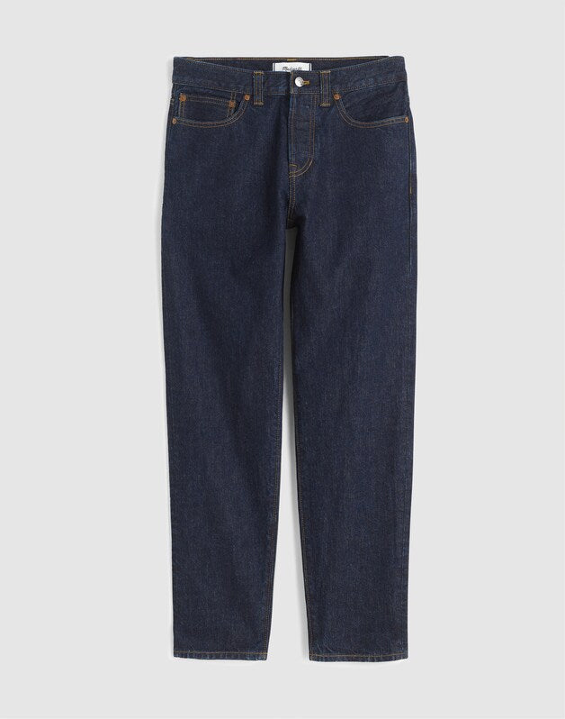 Relaxed Taper Jeans in Japanese Denim RINSE WASH