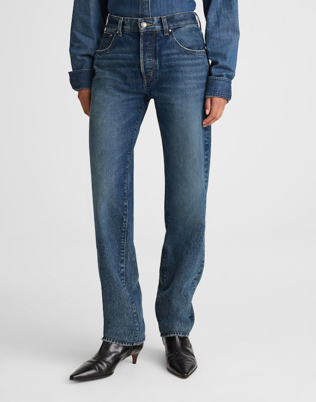 The Dean Easy Straight Jean in Greendale Wash GREENDALE WASH