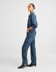 The Dean Easy Straight Jean in Greendale Wash GREENDALE WASH