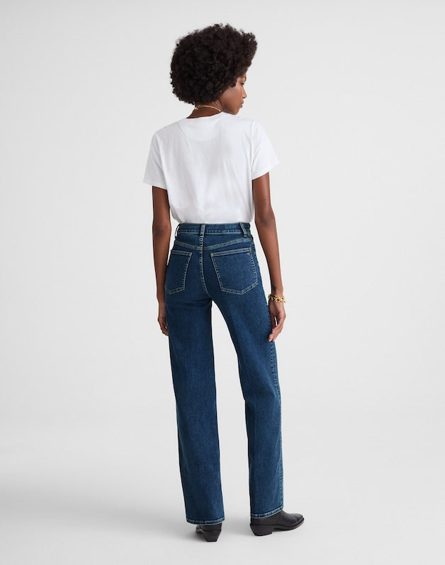 The Wide-Leg Jean in Super Stretch Denim PATTSON WASH