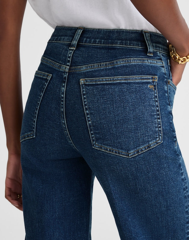 The Tall Wide-Leg Jean in Super Stretch Denim PATTSON WASH