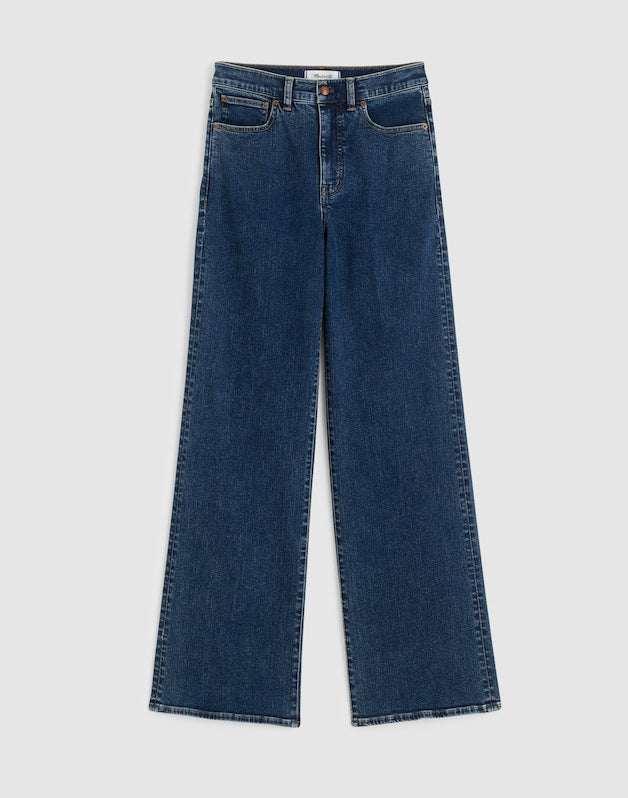 The Tall Wide-Leg Jean in Super Stretch Denim PATTSON WASH