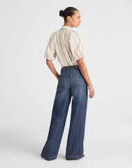 The Low-Slung Baggy Jean in Airy Denim LINDEWOOD WASH