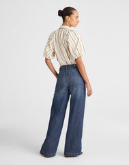 The Low-Slung Baggy Jean in Airy Denim LINDEWOOD WASH