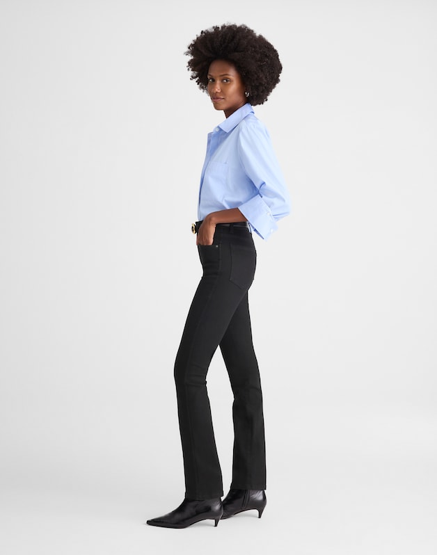 The Petite Pencil Jean BLACK FROST