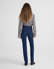 The Pencil Jean in Super Stretch Denim PIPESTONE WASH