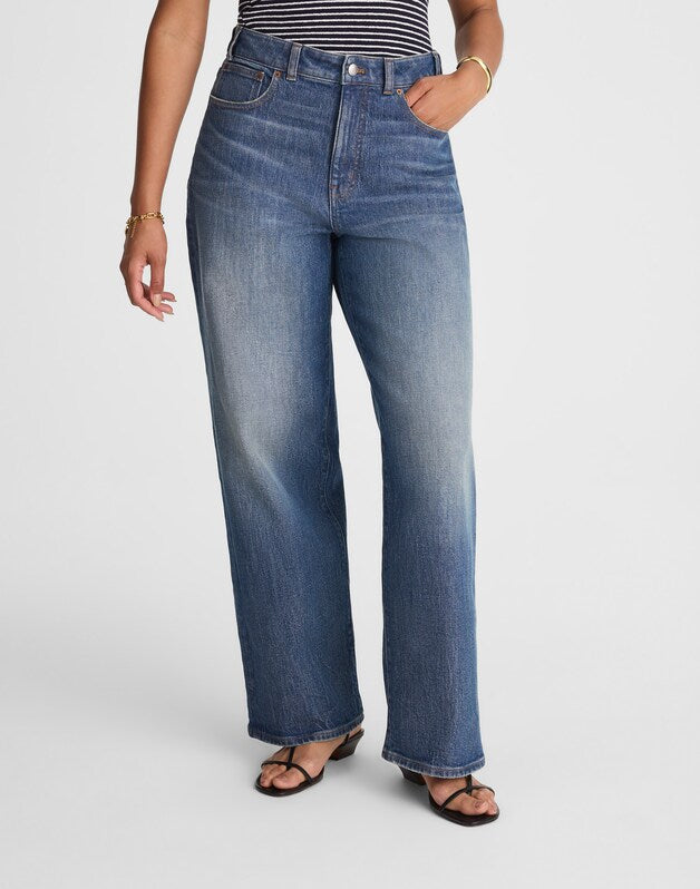 The Curvy Perfect Vintage Wide-Leg Jean HARVEY WASH