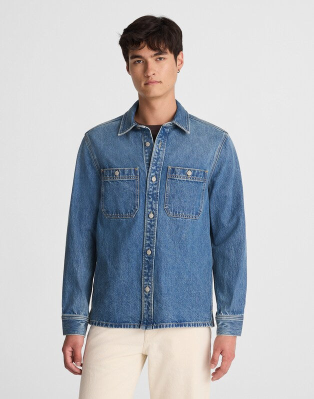 Denim Shirt-Jacket SALVATORE WASH