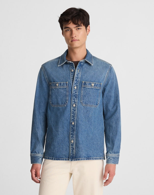 Denim Shirt-Jacket SALVATORE WASH