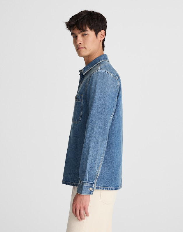 Denim Shirt-Jacket SALVATORE WASH