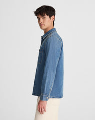 Denim Shirt-Jacket SALVATORE WASH