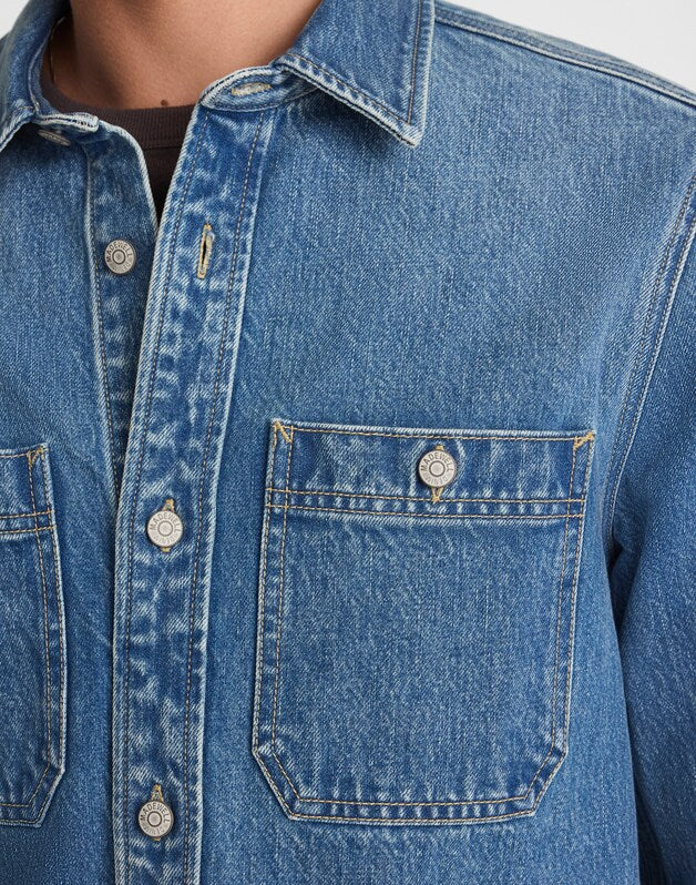 Denim Shirt-Jacket SALVATORE WASH