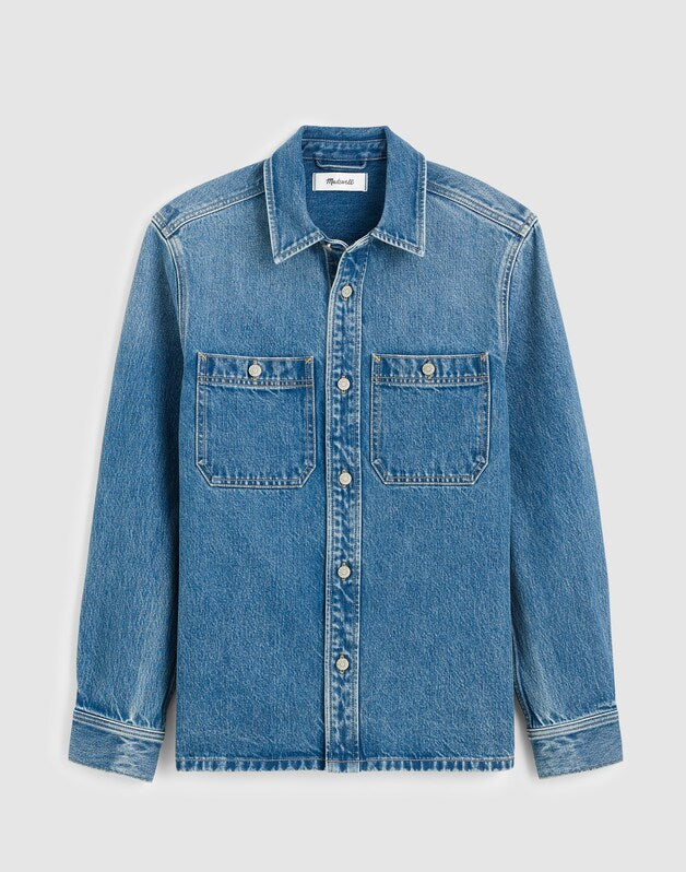 Denim Shirt-Jacket SALVATORE WASH