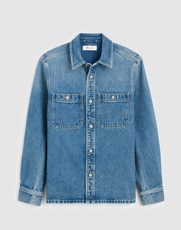 Denim Shirt-Jacket SALVATORE WASH