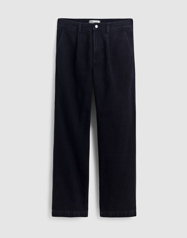 Pleated Denim Pants MAYNARD WASH