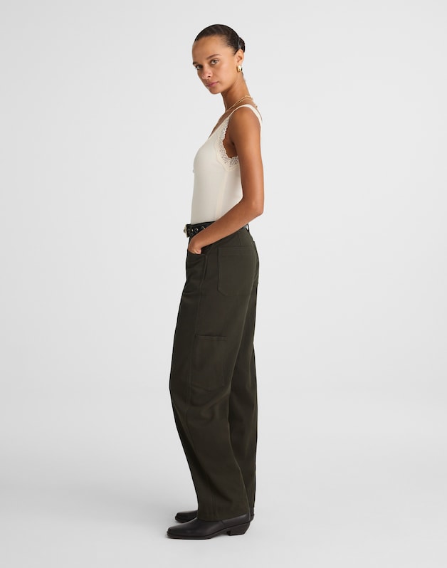 The Balloon Pant MIDNIGHT OLIVE
