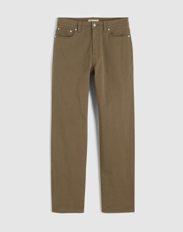 The 1991 Straight-Leg Pant in Allday Twill RAW UMBER