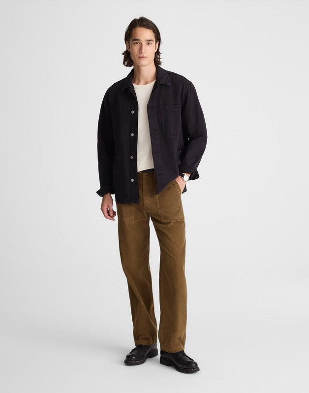 Fatigue Pants in Corduroy WOODLAND BROWN