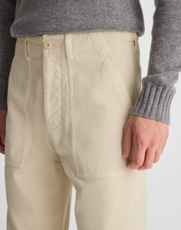Fatigue Pants in Corduroy OYSTER GREY