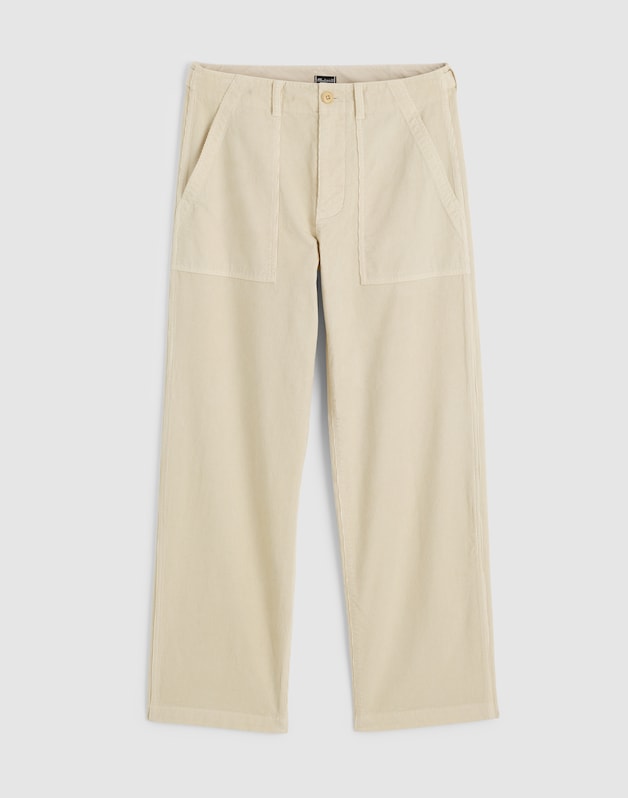 Fatigue Pants in Corduroy OYSTER GREY