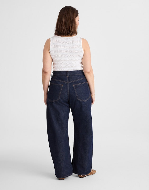 The Plus Balloon Jean RINSE WASH