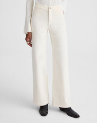 The Wide-Leg Pant in Corduroy VINTAGE IVORY