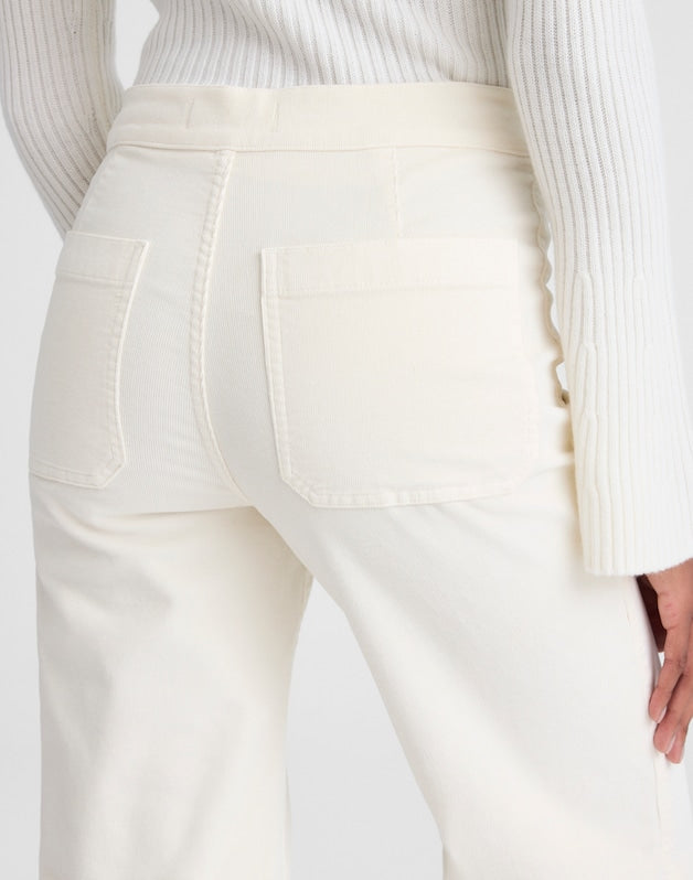The Wide-Leg Pant in Corduroy VINTAGE IVORY