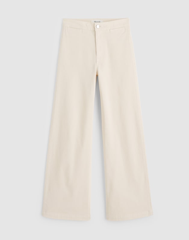 The Wide-Leg Pant in Corduroy VINTAGE IVORY