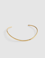 Wire Choker Necklace ANTIQUE GOLD