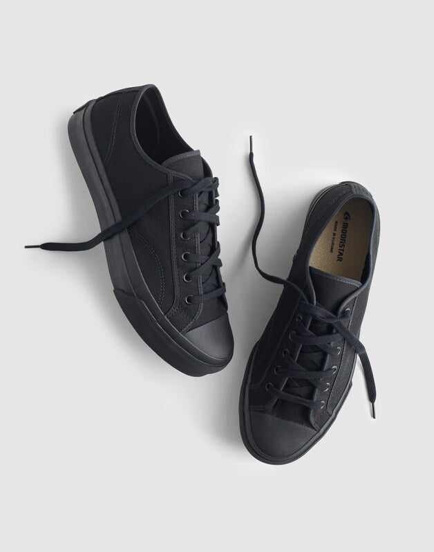 Moonstar Low Trainer Sneakers BLACK MONO