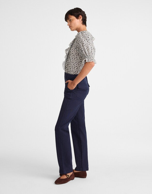 Utility Straight-Leg Pants MIDNIGHT NAVY
