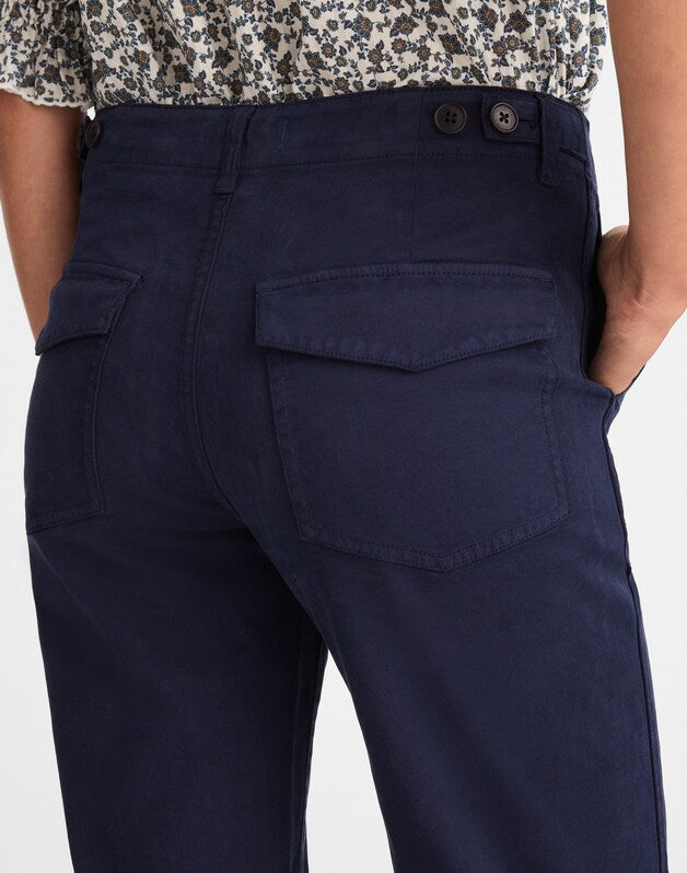 Utility Straight-Leg Pants MIDNIGHT NAVY